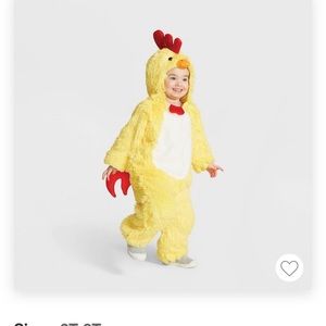 Chicken costume 2-3T